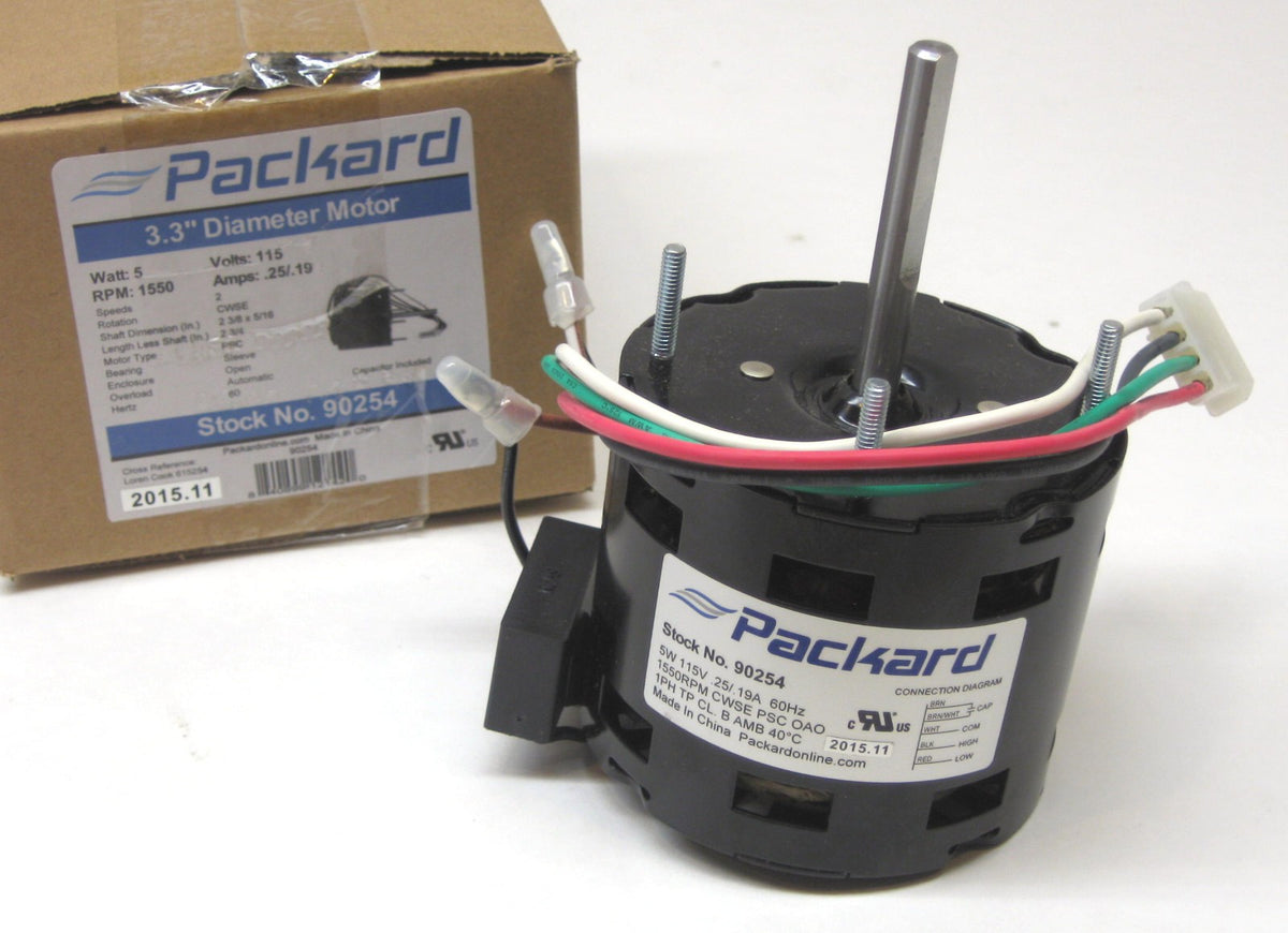 Ventilator Motor for Gemini Loren Cook LL Building 615254 5 Watt