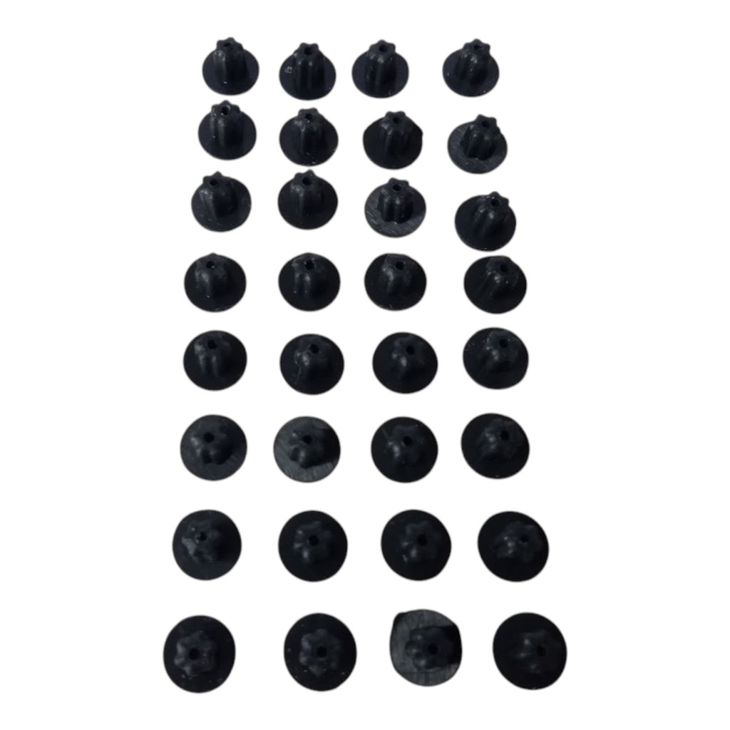 32 Pieces (8 Packs of 4) of Replacement Gas Range Rubber Feet Compatible for GE