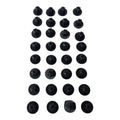 32 Pieces (8 Packs of 4) of Replacement Gas Range Rubber Feet Compatible for GE