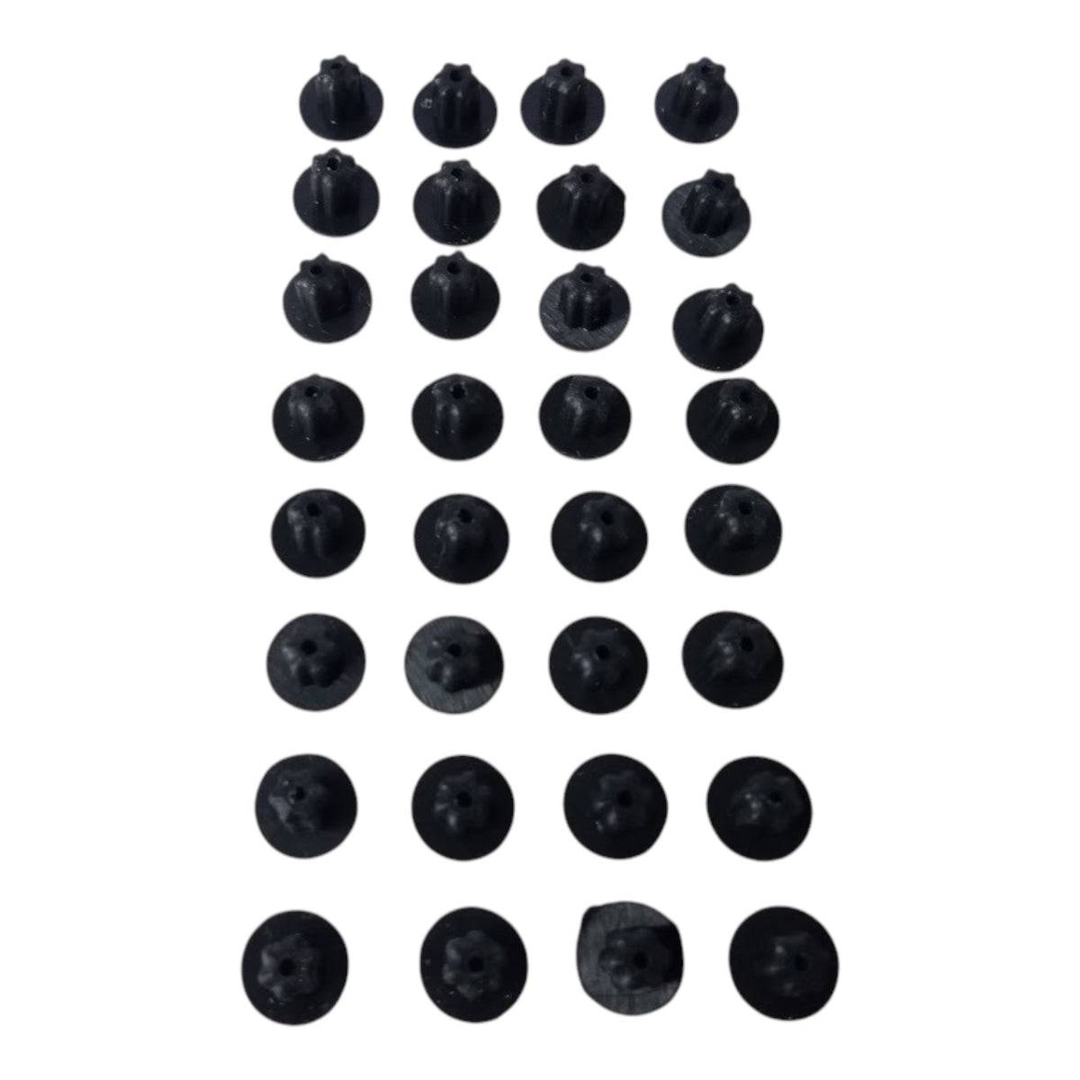 32 Pieces (8 Packs of 4) of Replacement Gas Range Rubber Feet Compatible for GE
