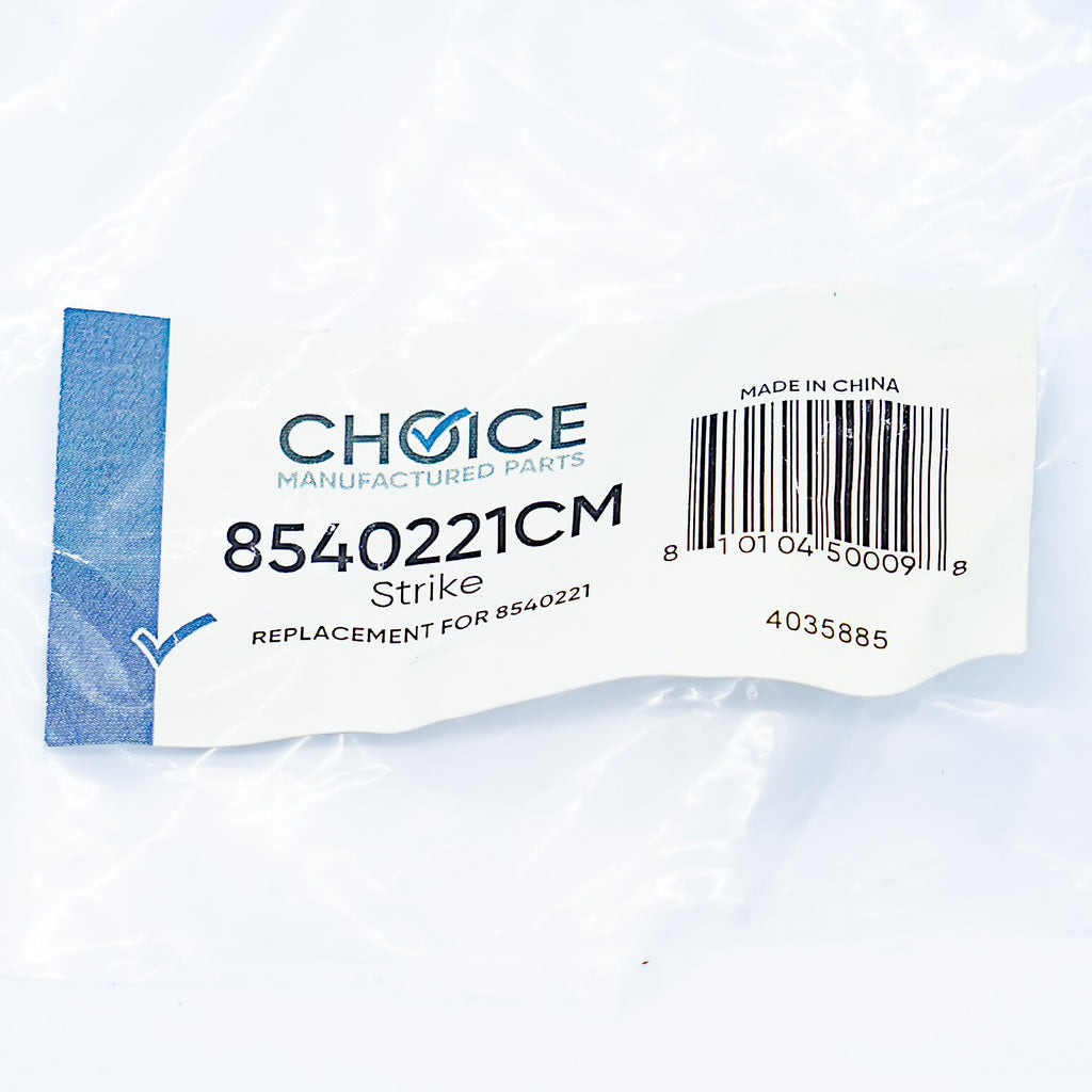 Choice Parts 8540221 Door Strike - Black for Whirlpool Washing Machine