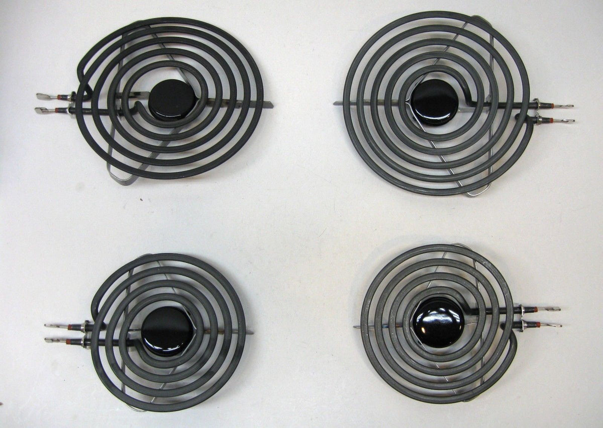 MP24PK 4 PAK Stove Eyes Range Burners Surface Elements 2 Large and 2 Small