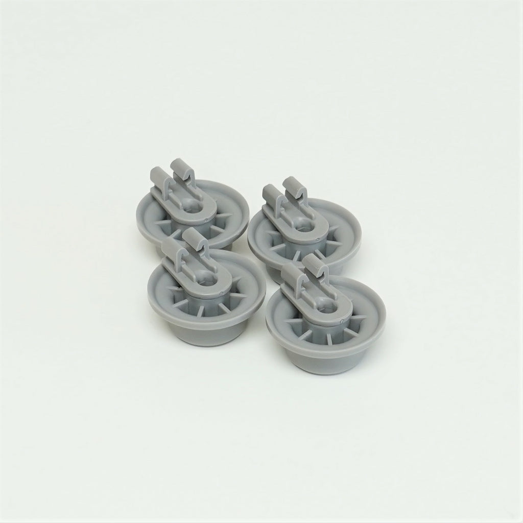 Choice Pack of 4 10004364 for Bosch Dishwasher Lower Rack Rollers with Axles