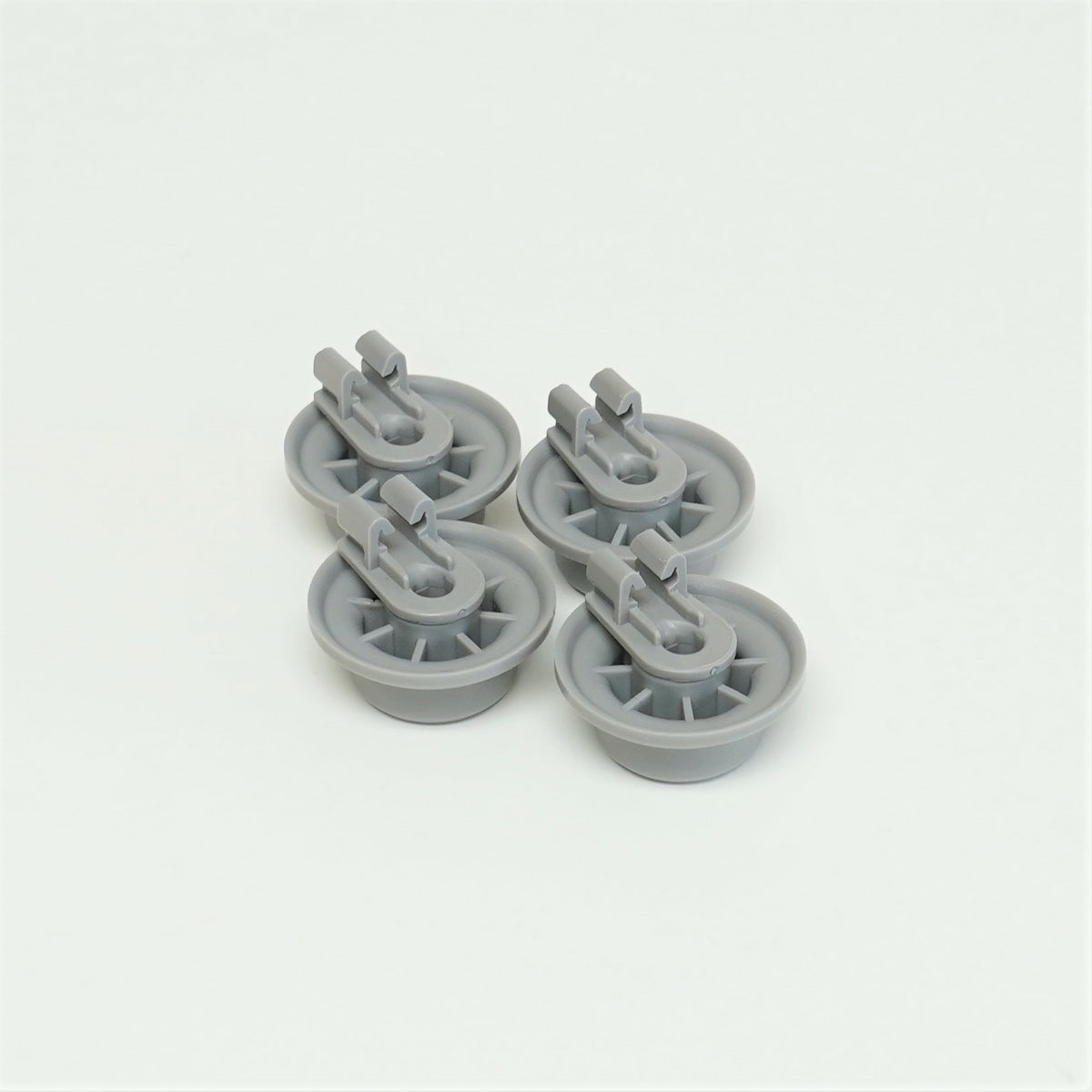 Choice Pack of 4 10004364 for Bosch Dishwasher Lower Rack Rollers with Axles