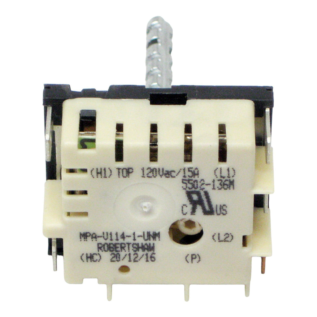 5500-135M Robertshaw Commercial Cooking 120V Electric Infinite Switch Kit