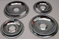 Drip Pans & Rings Set for Vintage GE and Hotpoint Ranges 2/6" & 2/8"