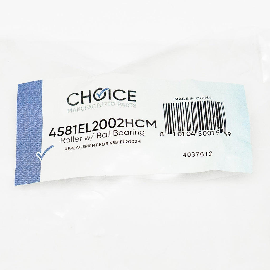 Choice Part 4581EL2002H for LG Dryer Drum Roller Wheel and Shaft