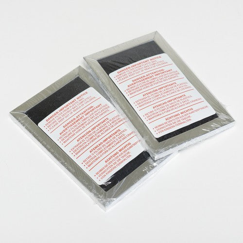 2 Pack WB02X11124 for GE Microwave Hood Charcoal Carbon Filter Choice Parts