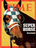 Secretariat, Super Horse, Time Magazine - Poster | Canvas Wall Art Print