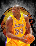Shaquille O'Neal - Logo Series - Poster | Canvas Wall Art Print