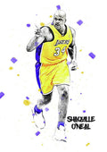 Shaquille O'Neal - Poster | Canvas Wall Art Print
