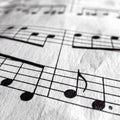 Sheet Music Square - Poster | Canvas Wall Art Print