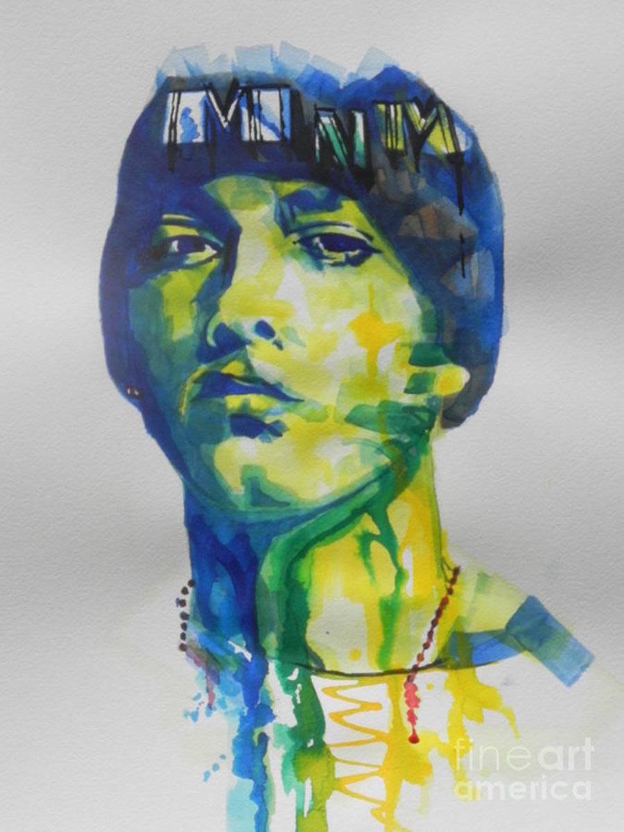 Rapper Eminem - Rapper - Poster | Canvas Wall Art Print