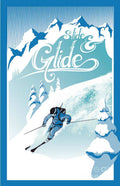 Slide And Glide Retro Ski - Poster | Canvas Wall Art Print