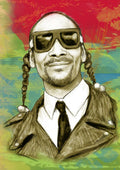 Snoop Dogg Art Sketch - Rapper - Poster | Canvas Wall Art Print
