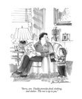 Sorry, Son. Daddy Provides Food, Clothing - Poster | Canvas Wall Art Print
