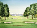 Southern Hills Golf Course 18Th Hole - Poster | Canvas Wall Art Print