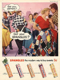 Spangles 1956 1950S Uk Sweets Party - Poster | Canvas Wall Art Print