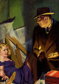 Speed Mystery Pulp Cover - Poster | Canvas Wall Art Print