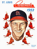 St. Louis Cardinals 1953 Yearbook - Poster | Canvas Wall Art Print
