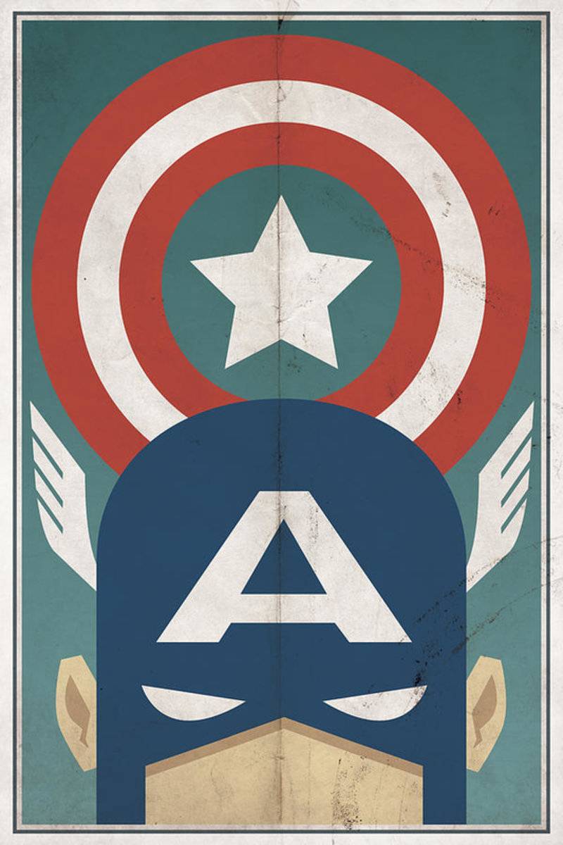 Star-Spangled Avenger - Poster | Canvas Wall Art Print