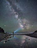 Stars Over Hunters Beach - Poster | Canvas Wall Art Print