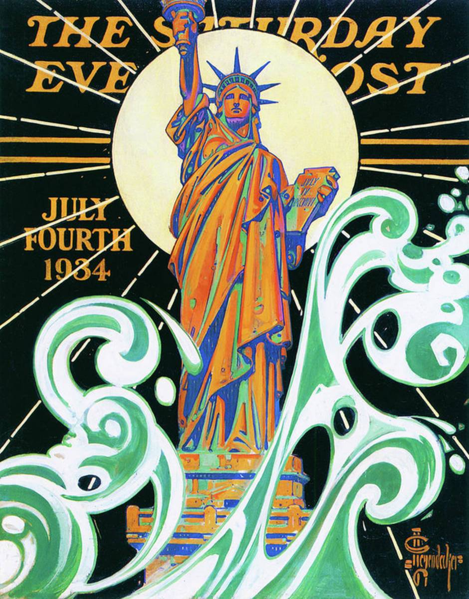 Statue Of Liberty - Digital Remastered Edition - Poster | Canvas Wall Art Print