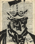 Steampunk Guy - Poster | Canvas Wall Art Print