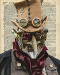 Steampunk Robot - Poster | Canvas Wall Art Print