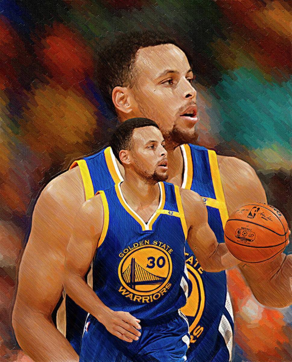 Steph Curry What A Jumper - Poster | Canvas Wall Art Print