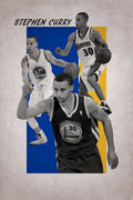 Stephen Curry Golden State Warriors - Poster | Canvas Wall Art Print