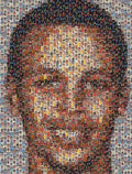 Stephen Curry Michael Jordan Card Mosaic - Poster | Canvas Wall Art Print