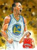 Stephen Curry - Poster | Canvas Wall Art Print