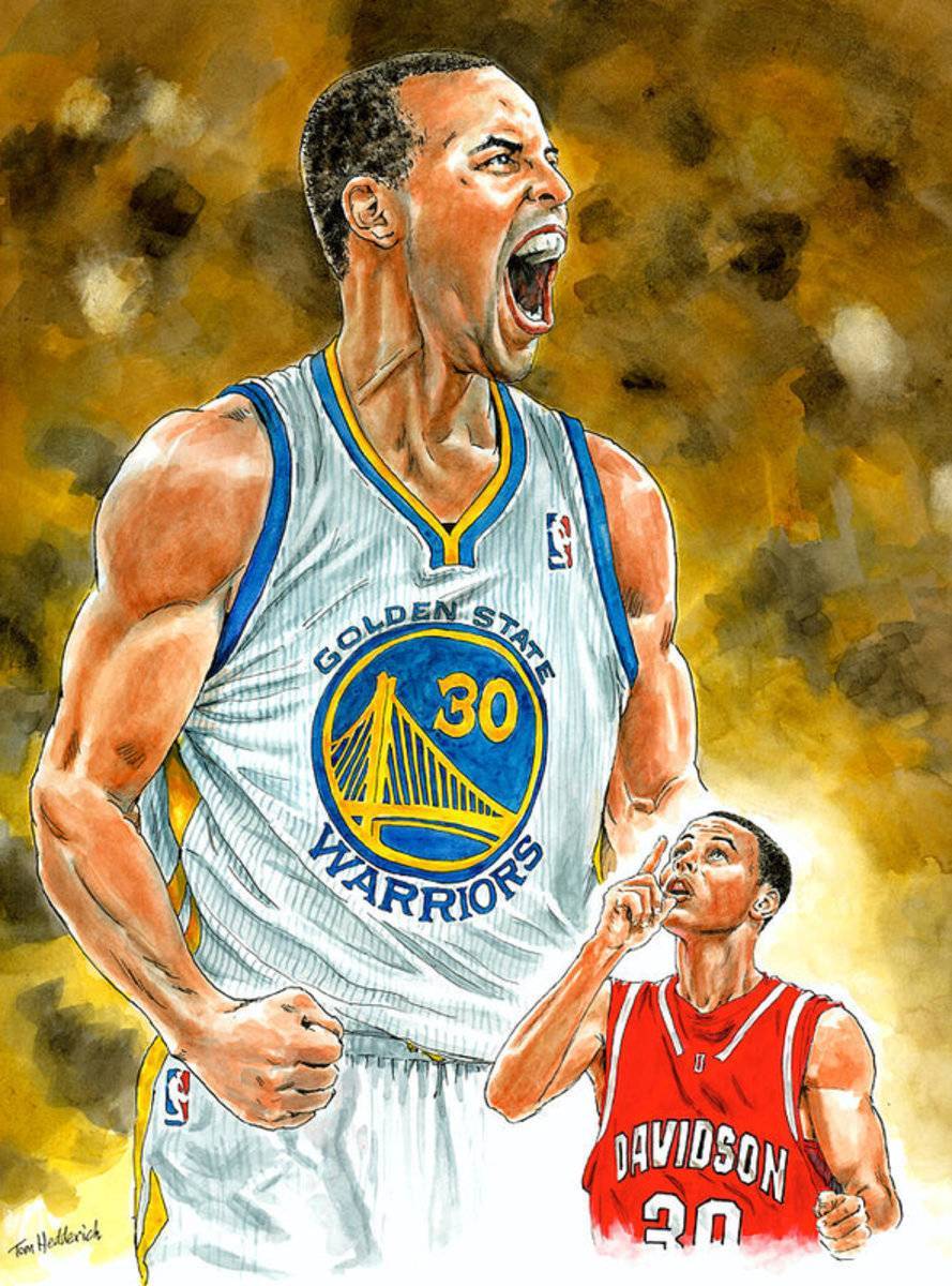 Stephen Curry - Poster | Canvas Wall Art Print