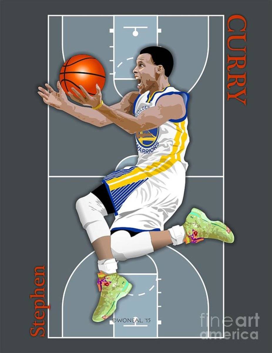 Stephen Curry, No. 30 - Poster | Canvas Wall Art Print