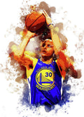 Stephen Curry30, Golden State Warriors - Poster | Canvas Wall Art Print