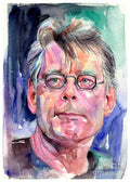 Stephen King Portrait - Poster | Canvas Wall Art Print