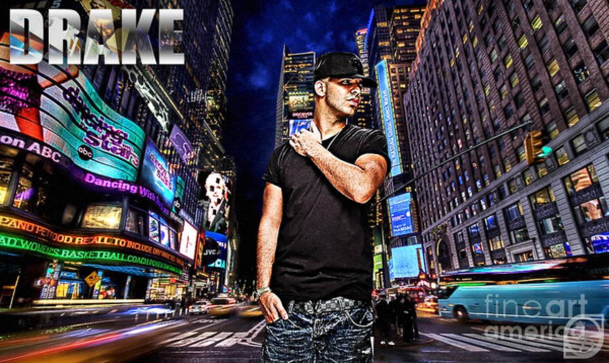 Street Phenomenon Drake - Rapper - Poster | Canvas Wall Art Print