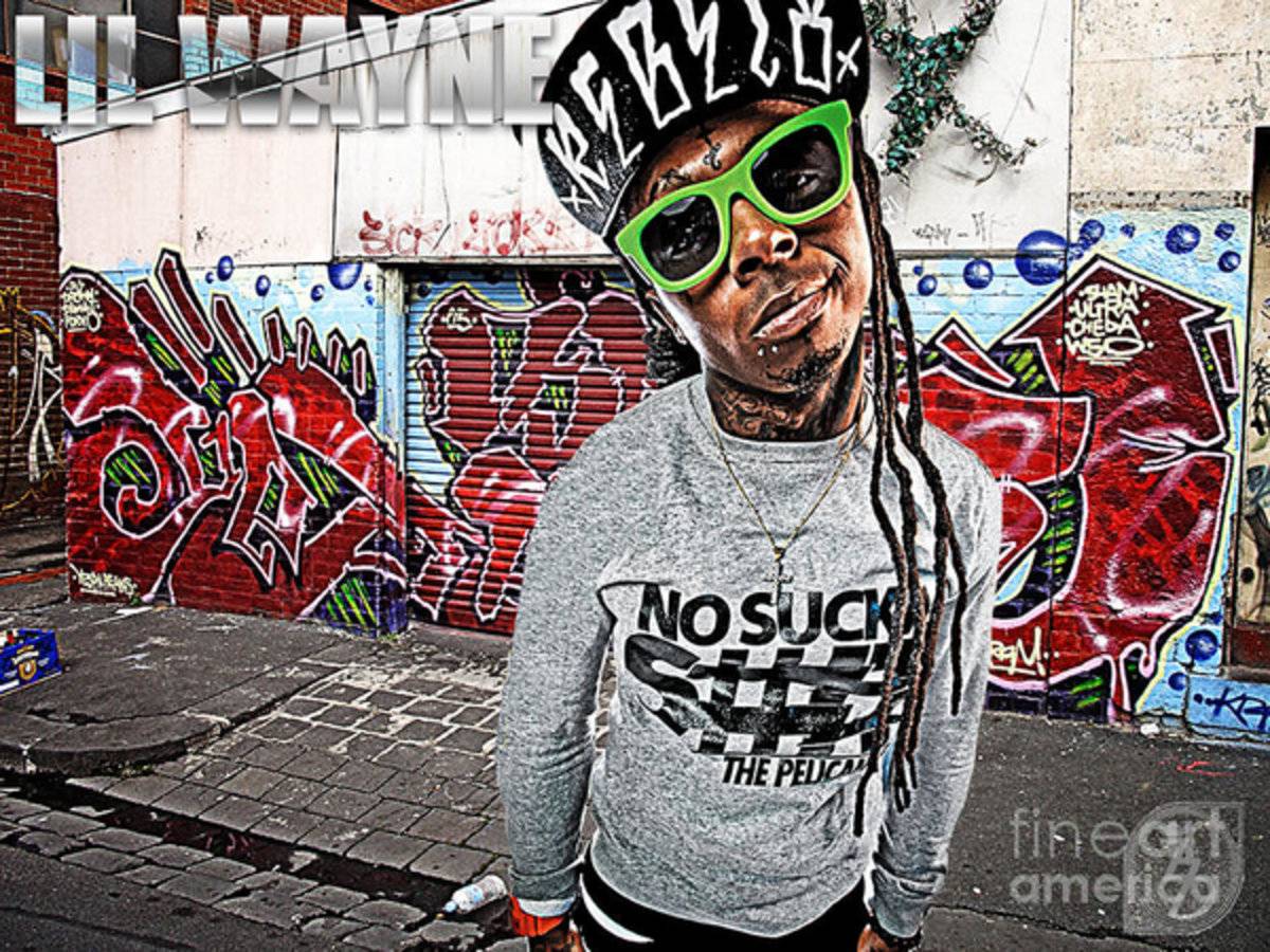 Street Phenomenon Lil Wayne - Rapper - Poster | Canvas Wall Art Print