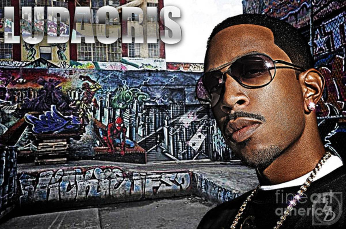 Street Phenomenon Ludacris - Rapper - Poster | Canvas Wall Art Print