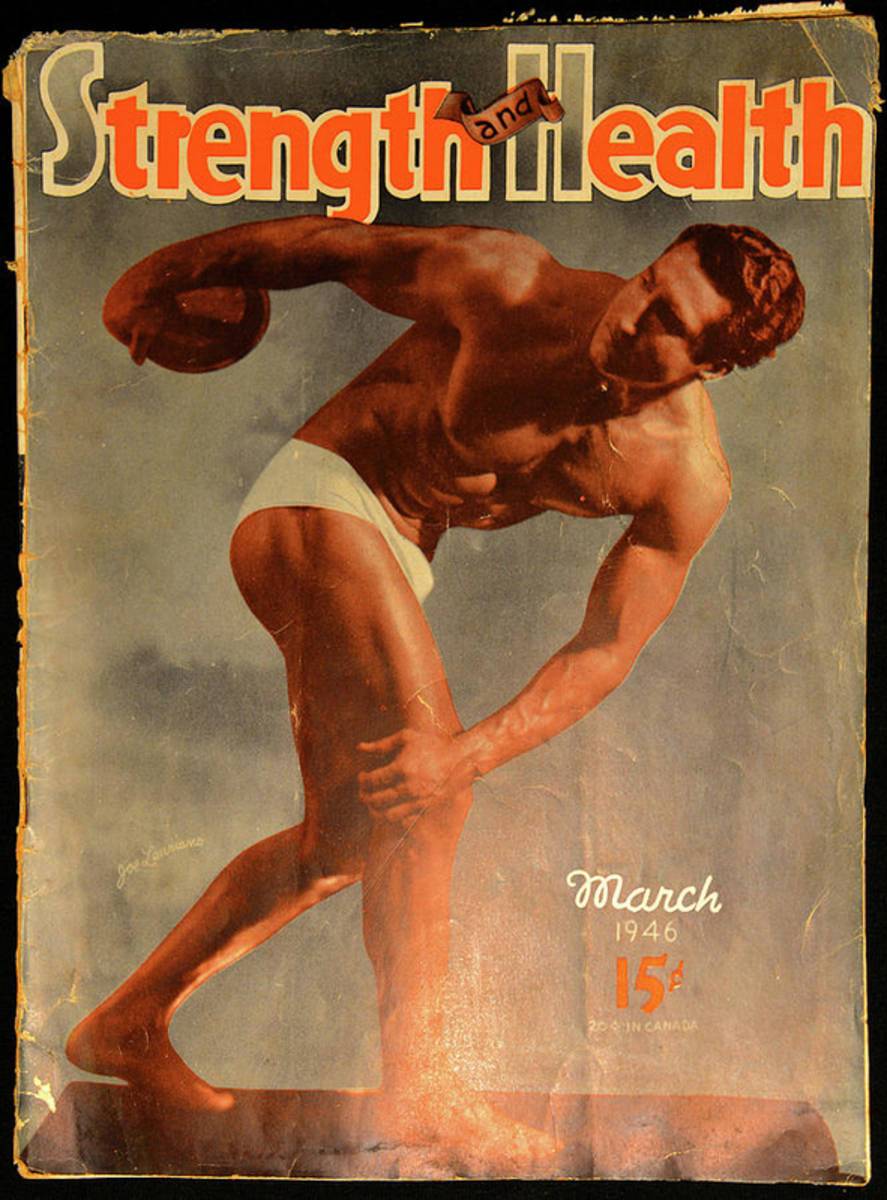 Strength And Health 1946 - Poster | Canvas Wall Art Print