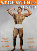 Strength And Health August 1947 - Poster | Canvas Wall Art Print