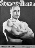Strength And Health Jan 1946 - Poster | Canvas Wall Art Print