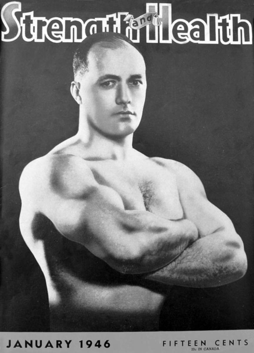Strength And Health Jan 1946 - Poster | Canvas Wall Art Print