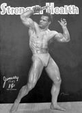 Strength And Health Jan 1945 - Poster | Canvas Wall Art Print