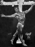 Strength And Health Mag April 1946 - Poster | Canvas Wall Art Print
