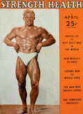 Strength And Health Mag April 1948 - Poster | Canvas Wall Art Print
