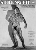 Strength And Health Mag Nov 1948 - Poster | Canvas Wall Art Print
