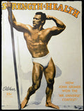 Strength And Health October 1948 - Poster | Canvas Wall Art Print