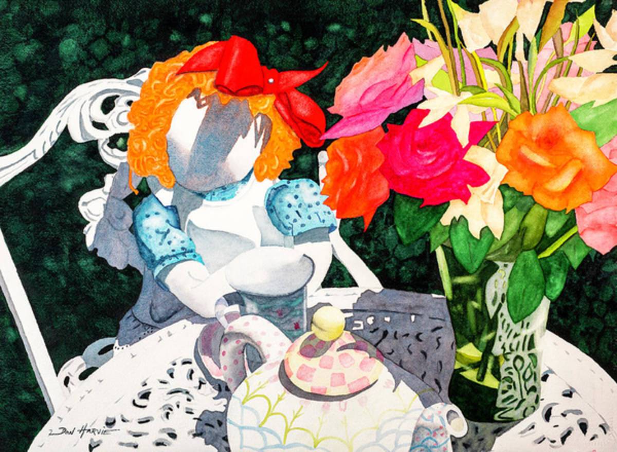 Tea Time - Poster | Canvas Wall Art Print